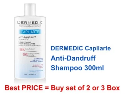 BIOGENED S.A. DERMEDIC Capilarte Shampoo 300 ml Anti Dandruff + Eczema and psoriasi