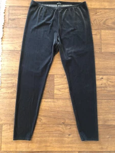 Eileen Fisher Velvet Graphite Gray Ankle Legging Size L $138 NWT - Picture 1 of 4