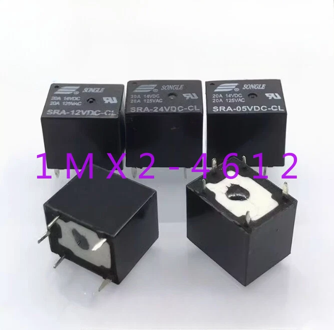 10pcs new  SONGLE SRA-05VDC-CL 20A 05v five-pin    - Image 1 of 1