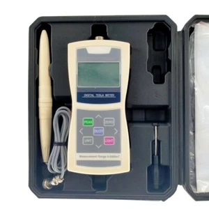 Tesla Medidor Tesla Probador Digital Gauss Medidor Probador de Fuerza Magnética 0-2500mT - Imagen 1 de 11