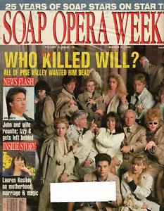 SOAP OPERA WEEKLY Magazine March 31 1992 All My Children Kimberly McCullough - Imagen 1 de 2
