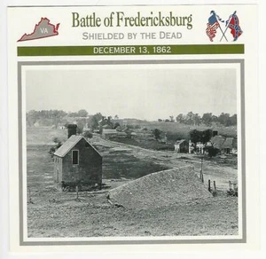 1995 Atlas, Civil War Cards, #48.06 Battle of Fredericksburg, Virginia - Picture 1 of 1