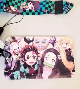 Demon Slayer I.D. Badge Holder with Charm and Lanyard - Picture 1 of 5