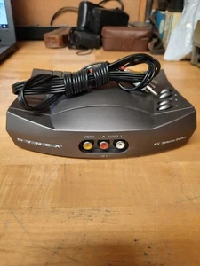 Dynex A/V Selector Switch Model DX-VS201 & Cable. Good Condition. NO ACCESSORIES - Picture 1 of 6