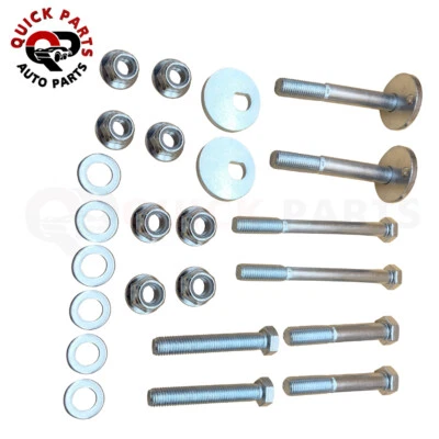 New Front Control Arms Cam Bolts & Hardware Kit For Dodge Ram 1500 2500 3500 4x4 Foto 1 de 4