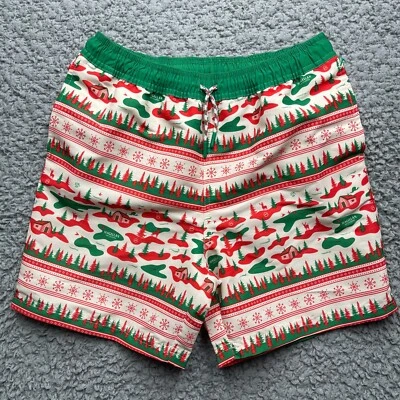 Magellan Swim Trunks Boys Large (14-16) Christmas Theme Water Repellent Festive - Image 1 of 4