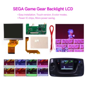 Touch Version High Light Brightness LCD Screen Kit For SEGA Game Gear Console - Picture 1 of 14