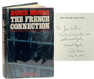 Robin Moore / French Connection The World's Most Crucial Narcotics 1st ed 1969 - Image 1 of 2