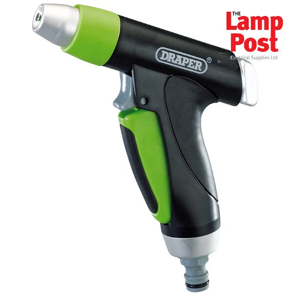 Pistola pulverizadora a chorro ajustable Draper 25216 pistola manguera de riego de jardín pistola Foto 1 de 1