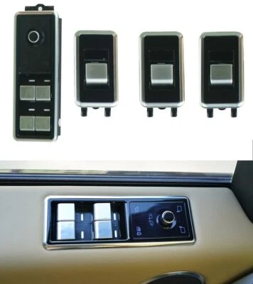 Interruptor de ventana Facelift mejorado para Range Rover Sport Vogue L494 L405 2013-2017 Foto 1 de 4