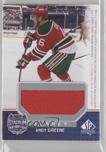 2014-15 SP Game Used Stadium Series/Winter Classic Materials Jersey Andy Greene