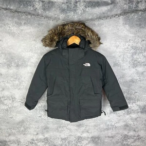 Boys The North Face Murdo Parka Down Jacket 550 Black Size XS - Picture 1 of 13