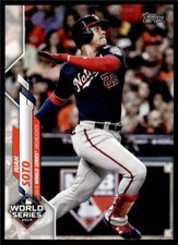 2020 Topps Series 1 Base #6 Juan Soto - Washington Nationals WS