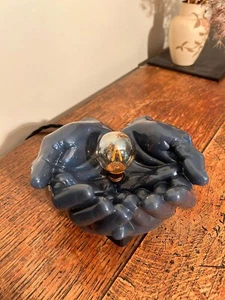 Epoxy lamp.Hands - Picture 1 of 4