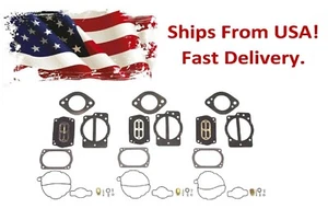 3 Pack Kawasaki Keihin CDKCV Carb Rebuild Kit & Base Gasket 11060-3758 900 1100 - Picture 1 of 3