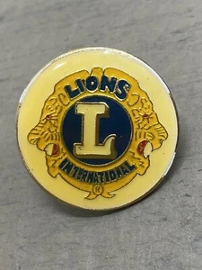 Vintage Lions Club International Reversnadel Krawatte Pin Mütze Pin Emaille - Bild 1 von 3