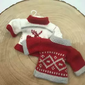 Addobbo Decorazione Maglioncino di Lana - Foto 1 di 3