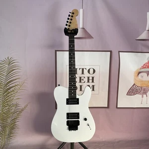 Unbranded TL Electric Guitar Solid Body 6 String HH Pickups Floyd Rose Bridge - Picture 1 of 9