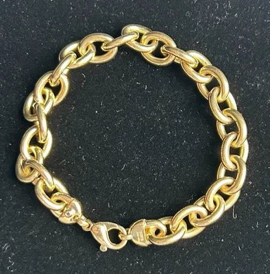 Браслет из желтого золота 18 карат с звеньями Roberto Coin - Изображение 1 из 4