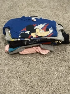 Kids Vintage Clothing Bundle 10 Piece Various Sizes And Condition Disney Sonic - Picture 1 of 11
