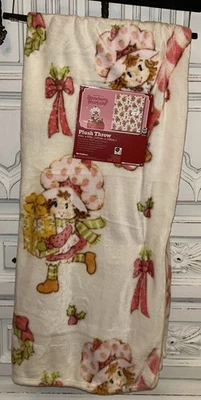 NWT Strawberry Shortcake Christmas 2025 Release Throw Blanket 50x60” Candy Cane - Image 1 of 4