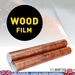Car Interior Sticker Vinyl Wrap Film Roll Sheet Decal Trim Dashboard Paper DIY - Picture 1 of 11