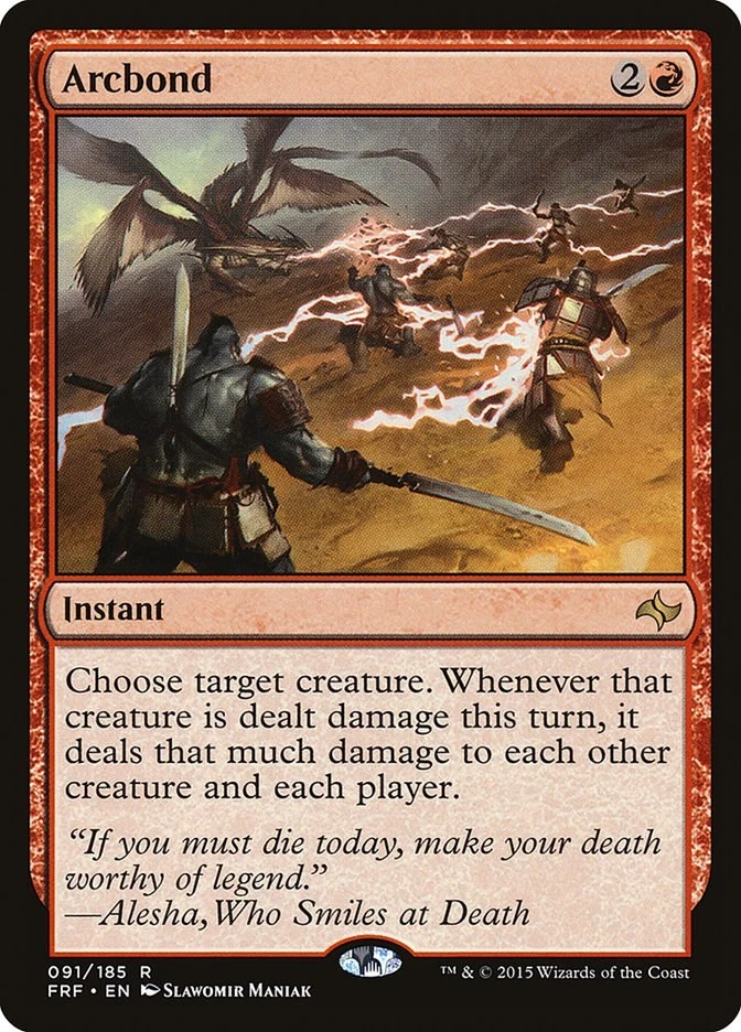 Arcbond 91 LP Normal Fate Reforged MTG EN - Image 1 of 1