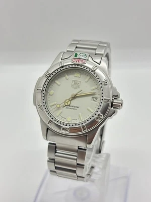 [Near Mint] TAG Heuer Professional 999.713K Silver Dial Quartz Men's Watch Japan - Image 1 of 4
