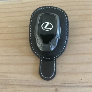 Car Sun Visor Glasses Sunglasses Card Holder Hinged Clip Closure (Fits: LEXUS) - Picture 1 of 4