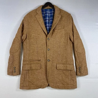 The Territory Ahead Wool Blend Herringbone Travel Blazer Brown Men's XLT Tall - Image 1 of 4