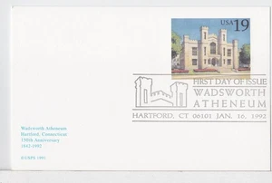 TurtlesTradingPost- Wadsworth Atheneum 1992 #UX160 FDC - Picture 1 of 1