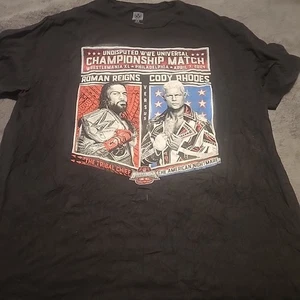 WWE Wrestlemania Roman Reigns Vs Cody Rhodes T-Shirt - Bild 1 von 8