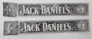 Nuevo Lote de 2 Alfombrillas de Barra Jack Daniels Negro - Imagen 1 de 4