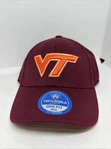 Virginia Tech ACC Fitted M/L Memory Fit NCAA Towcaps Neu OSFM Mütze Kappe Hokies - Bild 1 von 14