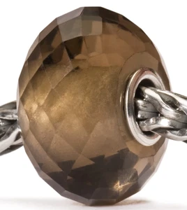 TROLLBEADS Faceted Smoky Quartz Bead TSTBE-20010 - Picture 1 of 11