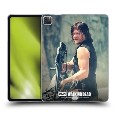OFFICIAL AMC THE WALKING DEAD DARYL DIXON SOFT GEL CASE FOR APPLE SAMSUNG KINDLE - Image 1 of 4