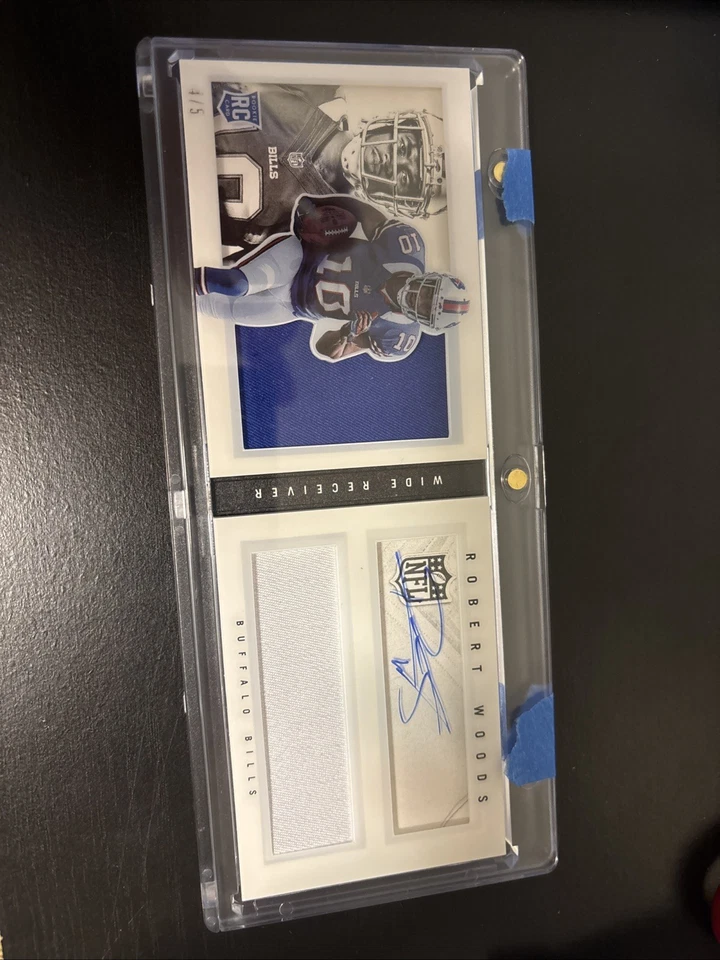 2013 Panini Playbook - Rookie Booklets Robert Woods #231 /5 (AU, MEM, RC) - Image 1 of 1