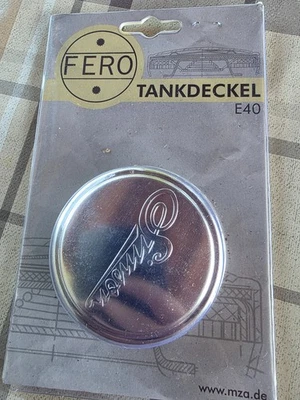 Tankdeckel 40mm SIMSON Schwalbe Star S50 SR2 mit altem SIMSON-Schriftzug Kork