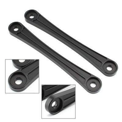 Kit de eslabones de bajada ajustables traseros negros de 30 mm para Kawasaki Ninja H2 SX 2018-2021 Foto 1 de 4