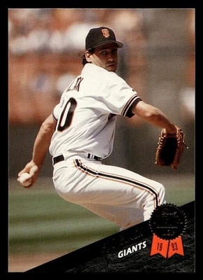 1993 Leaf Bud Black #212 San Francisco Giants - Image 1 of 2