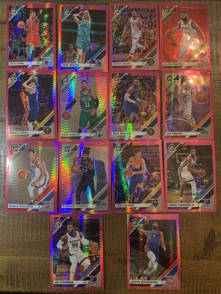 READ Pick Your LOT Panini OPTIC NBA 19-20 Complete set Pink Holo Purple Blue - Image 1 of 4