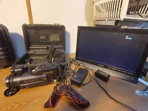 JVC GR-M4U Compact VHS Video Camera Camcorder Kit, Works, Needs Work - Picture 1 of 8