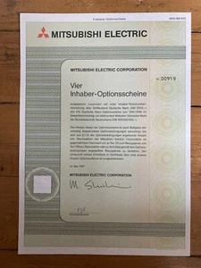 4 x MITSUBISHI ELECTRIC (GERMANY - JAPAN) (N) - Photo 1/1