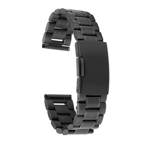  24mm Stainless Steel Solid Links Bracelet Watch Band Strap Straight End with