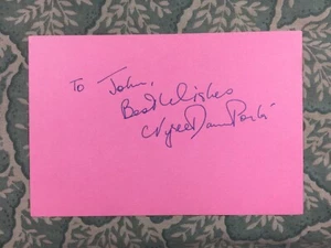 Nyree Dawn Porter - The Protectors - The Forsyte Saga - Autograph 1967 - Picture 1 of 2