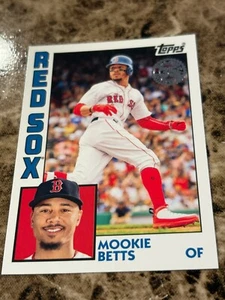 MOOKIE BETTS 2019 Topps 1984 35th Anniversary #T84-20 Red Sox - Bild 1 von 2