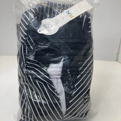 Fantasia de gangster luxo listra preta branca cosplay adolescente década de 1920 - Imagem 1 de 4