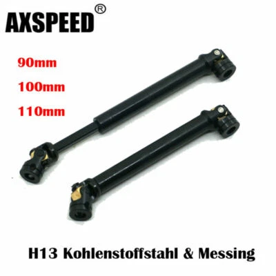 90mm/100mm/110mm Edelstahl Antriebswelle Achse für Axial SCX10 1/10 RC Crawler - Bild 1 von 4