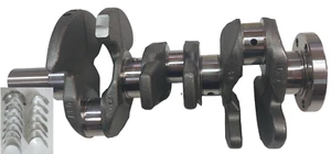 Kurbelwelle für Ford EcoBoost 1,0 mit Pleuellager Hauptlager - Bild 1 von 3