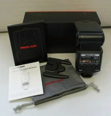 PHOTOOLEX Speedlite M500 Blitzgerät Spiegelreflexkamera Kamera Blitz Blitzlicht  - Bild 1 von 4